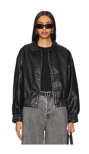 Alia Faux Leather Jacket in . Taglia M, S, XL, XS, XXS - superdown - Modalova