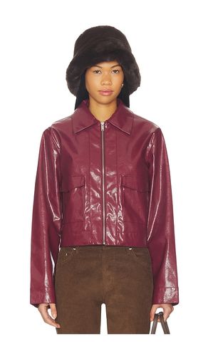 Leighton Faux Leather Jacket in . - size M (also in S, XS, XXS) - superdown - Modalova