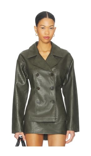 Caroline Faux Leather Jacket in . Size M. Also in S, XS - superdown - Modalova