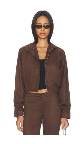 Ayla Faux Suede Jacket in . Size L. Also in M, S - superdown - Modalova