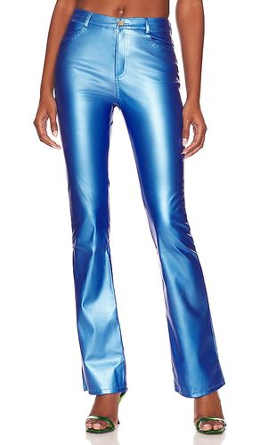 Shalisa Mid Rise Pant in Blue. - size M (also in S) - superdown - Modalova