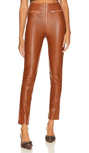 Adonia Zipper Front Pant in Cognac. - size S (also in XS) - superdown - Modalova