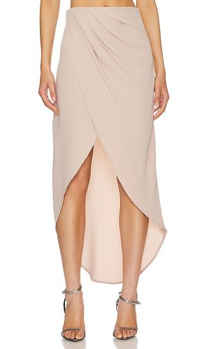 Arielle Slit Maxi Skirt in Nude. - size M (also in XS) - superdown - Modalova