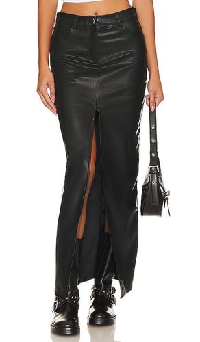 Alina Faux Leather Skirt in . - size L (also in M, S, XS) - superdown - Modalova