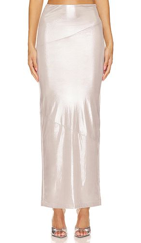 Lucia Column Skirt in Metallic . - size M (also in S, XS) - superdown - Modalova