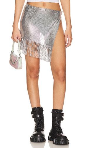 Alana Mini Skirt in Metallic . - size M (also in S, XS) - superdown - Modalova