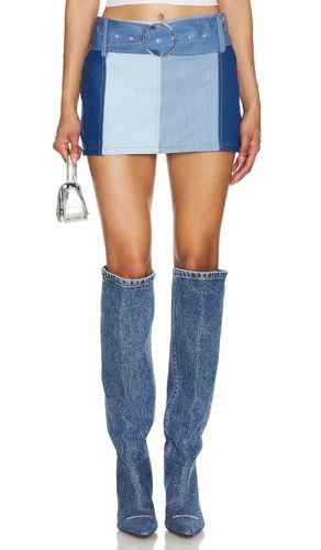 Tyla Mini Skirt in Blue. - size M (also in XS) - superdown - Modalova