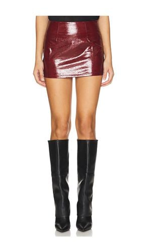 Ethel Faux Leather Skirt in . Size M, S, XL, XS - superdown - Modalova