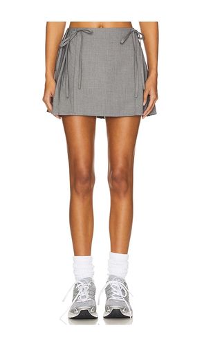 Paloma Mini Skirt in Grey. - size M (also in S, XS) - superdown - Modalova