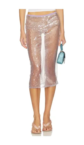 Rooney Midi Skirt in . Size L. Also in M, S, XS - superdown - Modalova