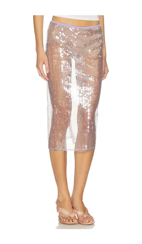 Rooney Midi Skirt in . Size L. Also in M, S, XS - superdown - Modalova