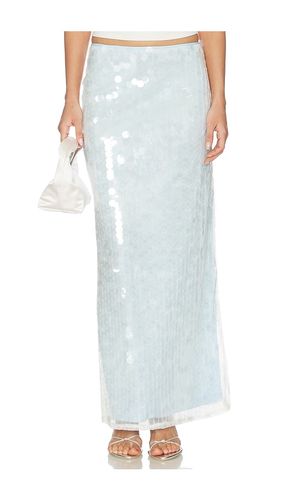 Bryony Maxi Skirt in Blue. - size XS (also in S, M, L) - superdown - Modalova