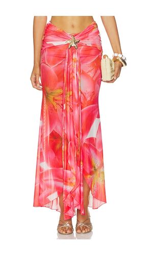 Xandra Maxi Skirt in Red. - size L (also in S, XL) - superdown - Modalova