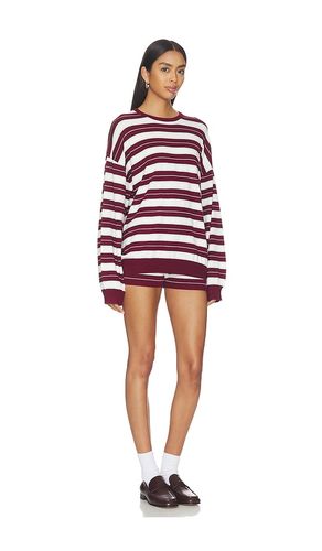 Kylah Knit Short Set in Burgundy. - size M (also in XS) - superdown - Modalova