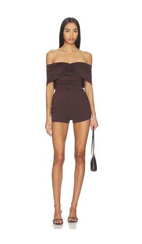 Cher Off Shoulder Romper in . Taglia L. Also in M, S, XL, XS - superdown - Modalova