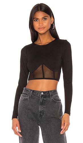 Alexia Mesh Crop Top in . - size M (also in S, XS, XXS) - superdown - Modalova