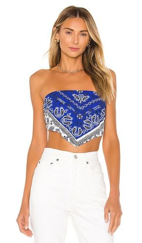 Sophia Bandana Top in Blue. - size L (also in XXS) - superdown - Modalova