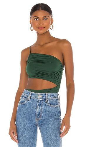 Veronica Cut Out Bodysuit in Green. - size L (also in S) - superdown - Modalova