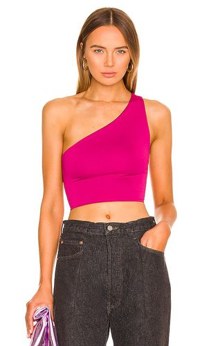 Olivia Lace Up Top in Fuchsia. - size S (also in XS) - superdown - Modalova