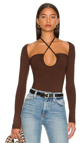 Storme Bodysuit in Brown. - size M (also in S, XS, XXS) - superdown - Modalova