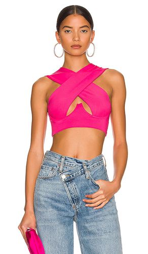 Kacie Cross Over Top in Fuchsia. - size M (also in S) - superdown - Modalova