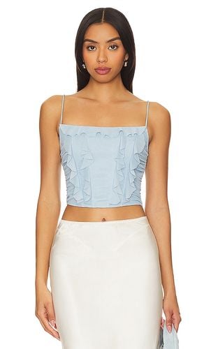 Caroline Top in Baby Blue. - size L (also in M, S) - superdown - Modalova