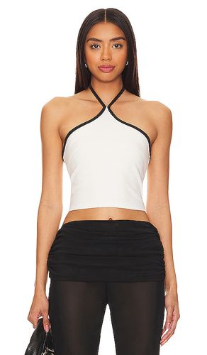 Sirena Contrast Halter Top in . - size L (also in M, S, XL, XS) - superdown - Modalova