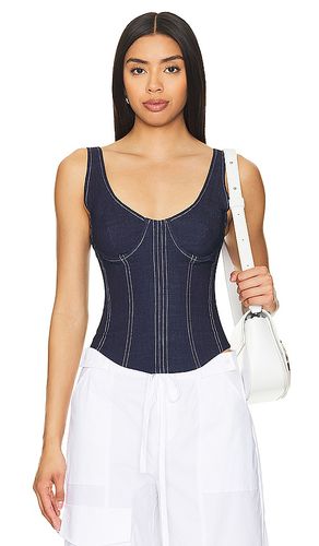 Aida Bustier in Blue. - size L (also in M, S, XS, XXS) - superdown - Modalova