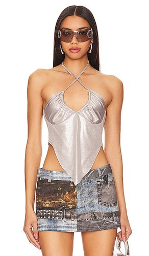 Devon Halter Top in Metallic . - size M (also in S) - superdown - Modalova