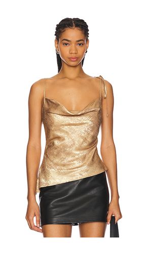 Paz Tank Top in Metallic . - size L (also in M, S, XL, XS, XXS) - superdown - Modalova