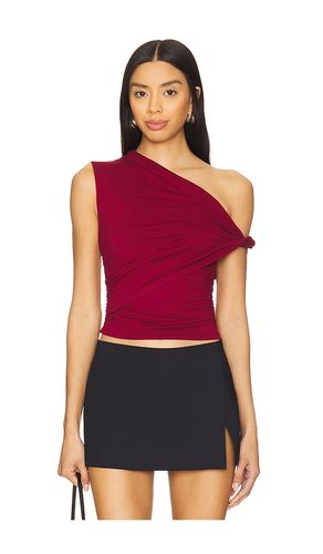 Alessia Top in Burgundy. - size M (also in S, XXS) - superdown - Modalova