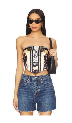 Sophia Bandana Top in Black. - size L (also in M, S, XS) - superdown - Modalova