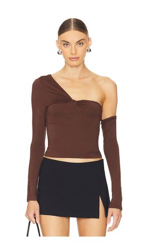 Sable Top in Chocolate. - size L (also in M, S, XS) - superdown - Modalova