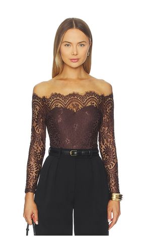 Rivka Off Shoulder Bodysuit in . - size L (also in M, S, XS, XXS) - superdown - Modalova