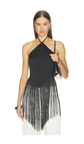 Aila Fringe Halter Top in . Size L. Also in M, S, XL, XS - superdown - Modalova