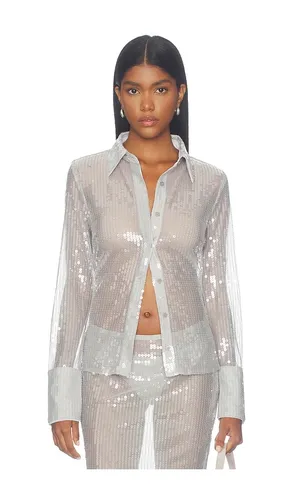 Makayla Button Up Top in . Taglia L. Also in M, S, XL, XS, XXS - superdown - Modalova