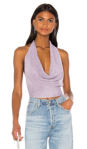 Rubie Cowl Neck Top in Lavender. - size M (also in L, S, XS) - superdown - Modalova