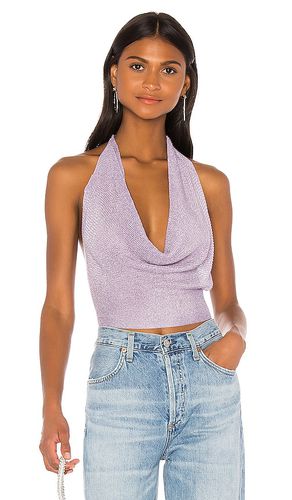 Rubie Cowl Neck Top in Lavender. - size M (also in L) - superdown - Modalova