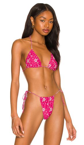 Kimmie Bikini Top in Fuchsia. - size L (also in M, S, XS, XXS) - superdown - Modalova