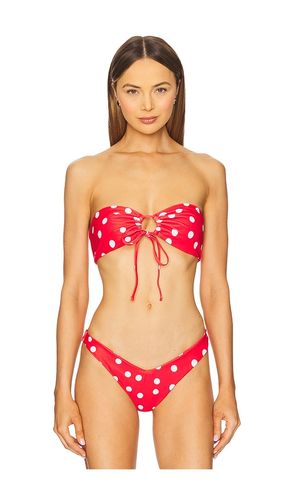 Lucy Bikini Top in Red. - size L (also in M, S, XL) - superdown - Modalova