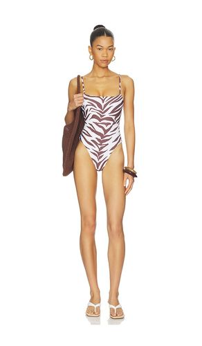 Kordyn One Piece in Brown,White. - size S (also in XS) - superdown - Modalova