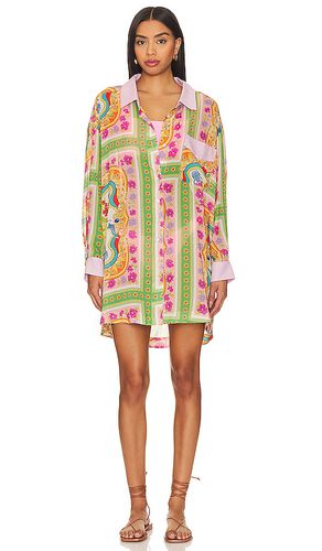 Maddalena Shirt Dress in Pink. - size L (also in M, S, XL, XS) - SPELL - Modalova