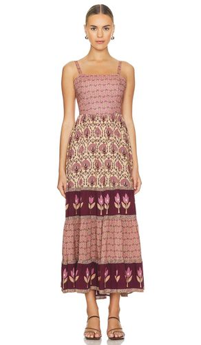 Chteau Quilted Strappy Maxi Dress in Mauve. - size L (also in M, S, XL) - SPELL - Modalova