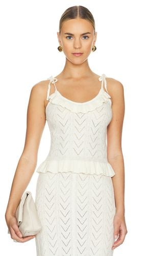 Lou Lou Knit Cami in White. - size L (also in M, S, XL) - SPELL - Modalova