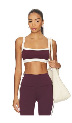 Monah Rigor Sports Bra in Burgundy. - size L (also in M, S, XS) - Splits59 - Modalova