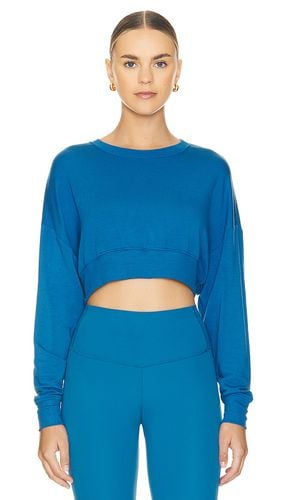 Noah Crop Sweatshirt in Blue. - size L (also in M, S, XL) - Splits59 - Modalova