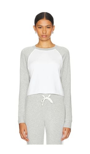 Warm Up Cropped Sweatshirt in Light Grey. - size M (also in S, XL, XS) - Splits59 - Modalova