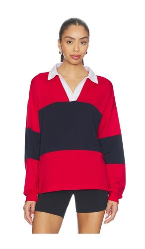 Katie Fleece Rugby Pullover in . Size M. Also in S, XS - Splits59 - Modalova