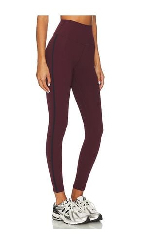 Amber Air Weight High Waist 7/8 Legging in Burgundy. - size L (also in XL, XS) - Splits59 - Modalova