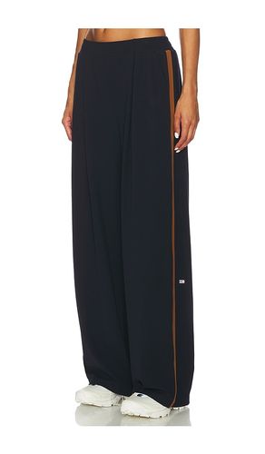 Luca Air Weight Stripe Trouser in Navy. - size L (also in M, S, XL, XS) - Splits59 - Modalova